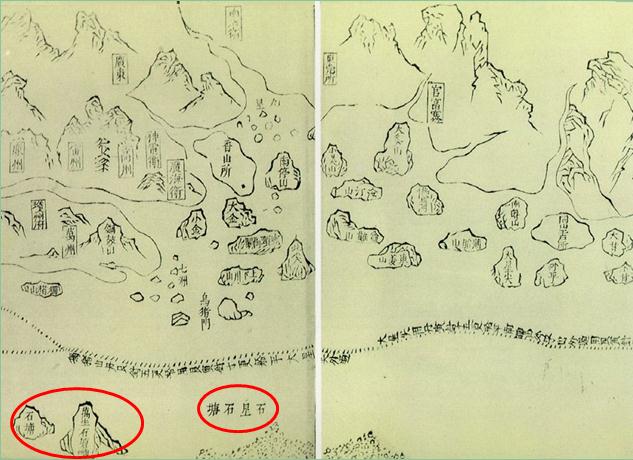 1405年-1433年,明代《郑和航海图》